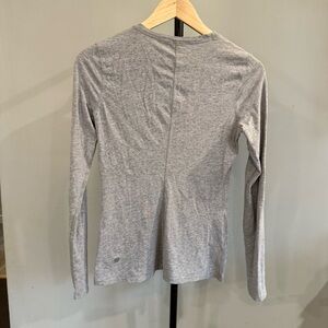 lululemon athletica Long Sleeve Crew Top - Heather Gray